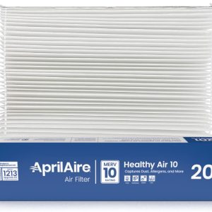 AprilAire 201 Replacement Furnace Filter for AprilAire or Space-Gard 2200 or 2250 Whole-House Air Purifiers - MERV 10, 20x25x6 Air Filter (Pack of 1)